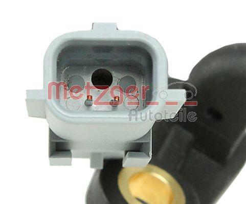 Capteur ABS (Capteur de vitesse de roue) METZGER ref. 0900940